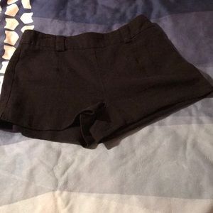 Black High Wasted Shorts